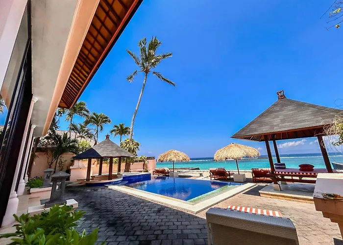 Villa Talia Vashti - Oceanfront With Private Sea Access, Pool & Cook
