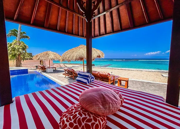 Villa Talia Vashti - Oceanfront With Private Sea Access, Pool & Cook *
